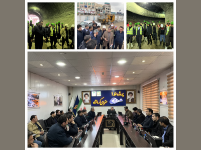 بازدید میدانی مهندس نامداری مدیرکل بازرسی ومشاور ارشد شهردار کرمانشاه از پروژه قطار شهری 