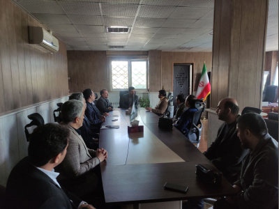 دیدار دکتر نوروزی و مدیران شهرداری کرمانشاه با رئیس سازمان بازرسی استان