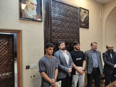 تجلیل از دو مدال آور جوان کشتی کرمانشاه 