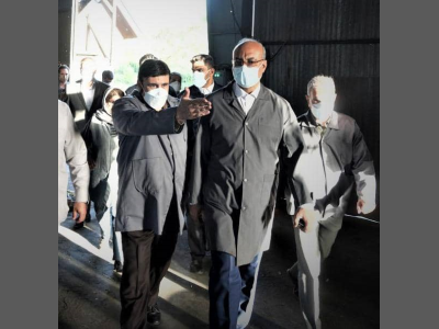 بازدید استاندار و شهردار کرمانشاه از کارخانه بازیافت و روند اجرای طرح بزرگ RDF