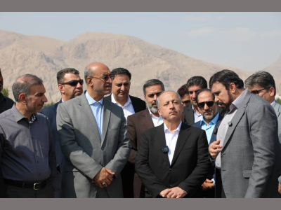 بازدید معاون وزیر کشور از پروژه‌های شهری و صنعتی کرمانشاه