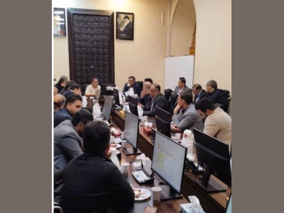 برگزاری بیستوششمین جلسه درآمدی در سالن جلسات شهرداری