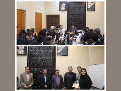 برگزاری جلسه شورای پژوهش شهرداری کرمانشاه