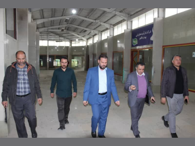بازدید مهندس بیژن مرادی سرپرست شهرداری کلانشهر کرمانشاه از بازارچه میلاد