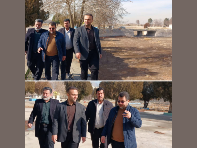 بازدید سرپرست سازمان سرمایهگذاری شهرداری کرمانشاه از پروژه شهربازی لوتوس (لبآب)
