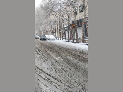 آمادهباش کامل ۷۰۰ نیروی خدمات شهری شهرداری کرمانشاه در پی هشدار بارش برف