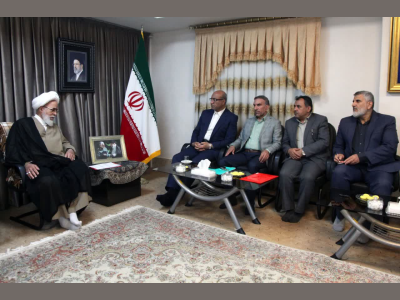 جلسه پیگیری ساخت مصلای شهر کرمانشاه به ریاست حجت‌الاسلام‌والمسلمین حبیب‌الله غفوری، نماینده ولی‌فقیه در استان و امام‌جمعه کرمانشاه