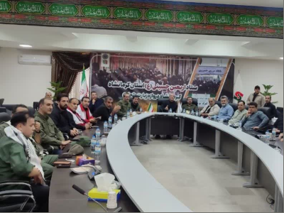 تشکر ویژه استاندار کرمانشاه از قرارگاه حمل‌ونقل اربعین در مرز بین‌المللی خسروی