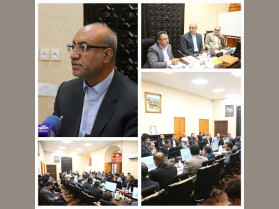 نشست مدیران شهرداری کرمانشاه با دکتر حبیبی، استاندار کرمانشاه