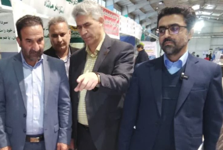 حضور پر رنگ سازمان فاوا شهرداری کرماشاه درنمایشگاه هفته پژوهش، فناوری و نوآوری