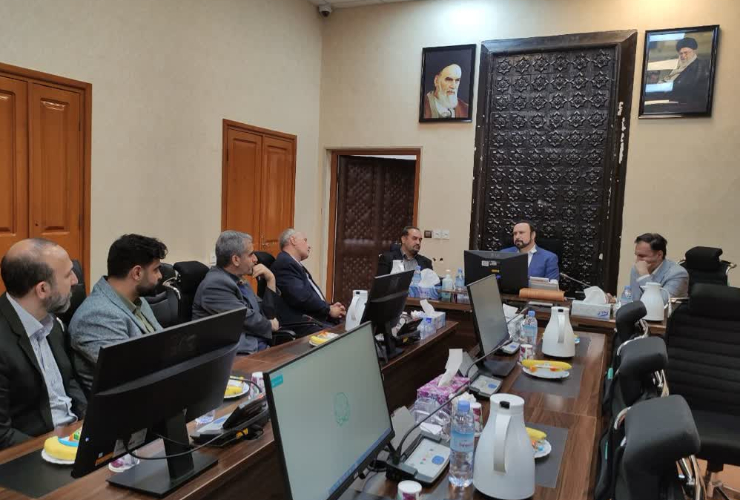 دیدار هیئت رئیسه بنیاد مسکن کشور با شهردار کرمانشاه