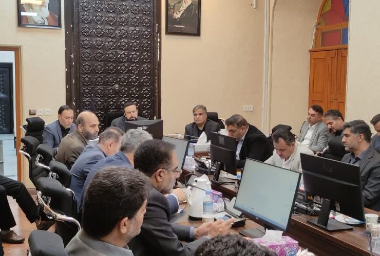 برگزاری جلسه شورای مدیران شهرداری 