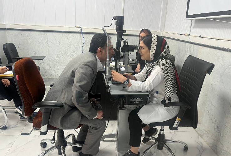 «خدمات ویژه چشم پزشکی به مناسبت هفته  امامت و ولایت »