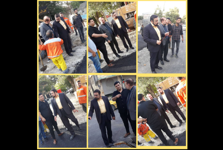 بررسی میدانی آخرین وضعیت ساماندهی پل آبشوران سه را برق با حضور شهردار کرمانشاه