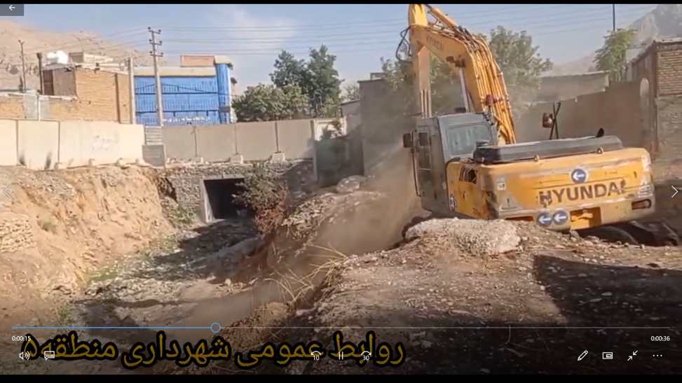 تغییر چشمگیر در تنگ‌کنشت؛ از انباشت نخاله تا پاکسازی گسترده رودخانه فصلی منطقه ۵ کرمانشاه

